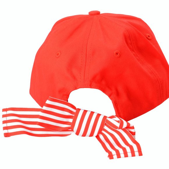 Scuderia Ferrari Girls Red "Ribbon" Baseball Cap Hat One Size - Picture 3 of 7